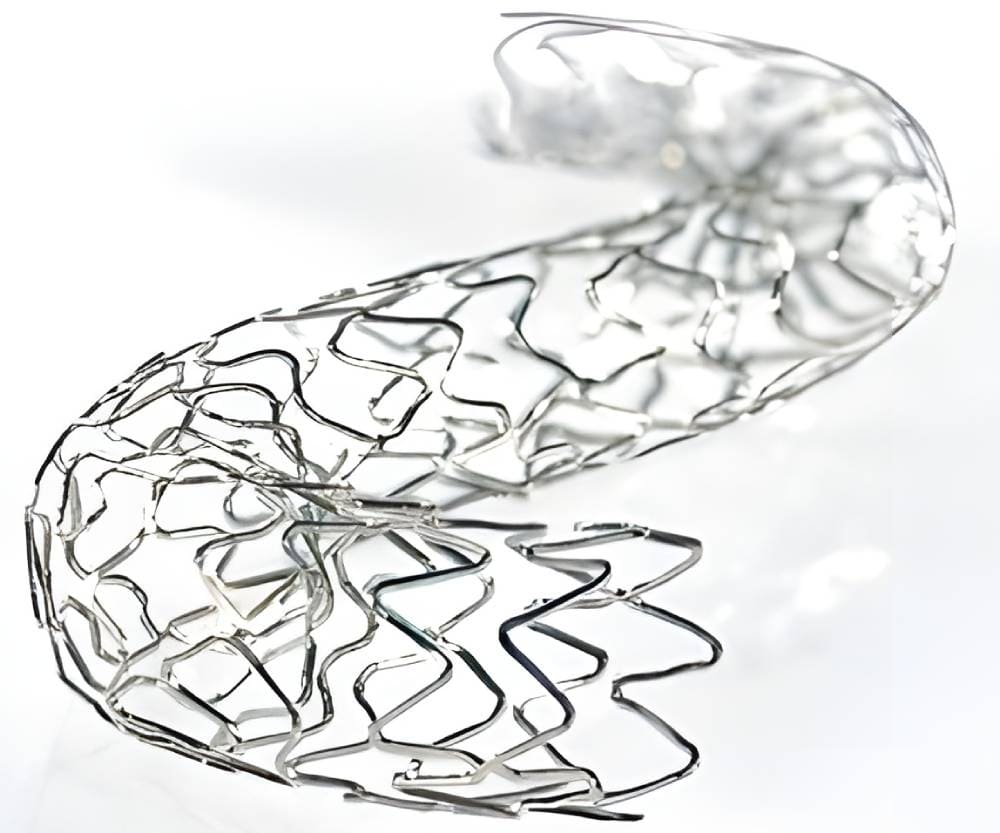 استنت درمان دوگانه داخل عروق کرونری