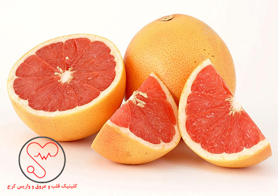 گریپ فروت برای درمان گرفتگی عروق