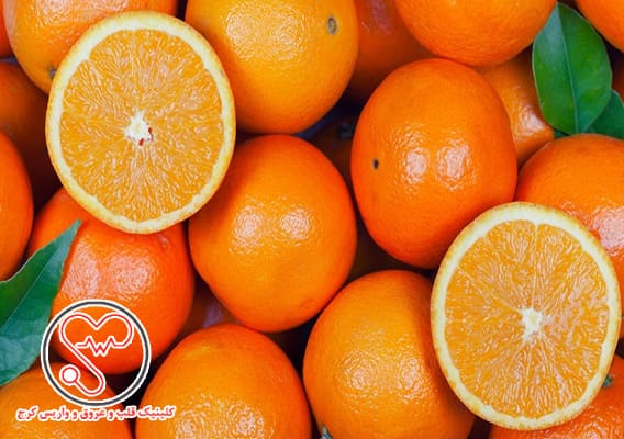 پرتقال جهت باز شدن عروق