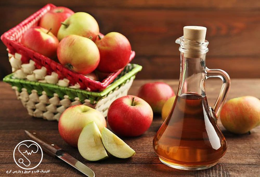 سرکه سیب میتواند فشارخون را پایین بیاورد.